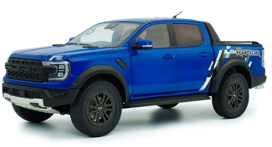 Ford Ranger Raptor Pick-Up Solido Modelauto 1:18 2024 S1813902 Schaalmodel van Merkloos