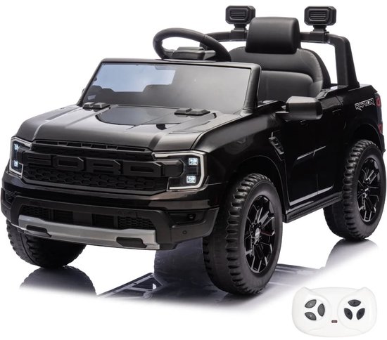 Ford Raptor Elektrische Kinderauto 12V - 1 tot 5 jaar - Zwart van Ford