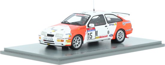 Ford Sierra RS Cosworth Spark Modelauto 1:43 1987 Carlos Sainz / Antonio Boto Marlboro Rally Team van Ford