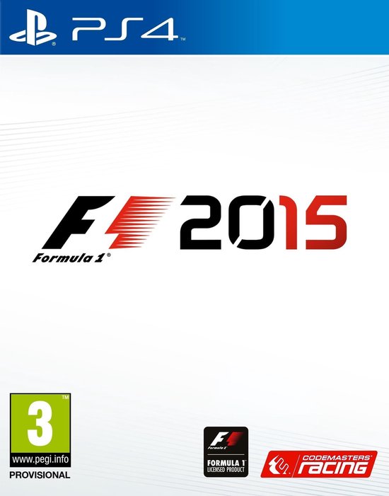 Formula 1 (F1 2015) (French) PS4 van Sony