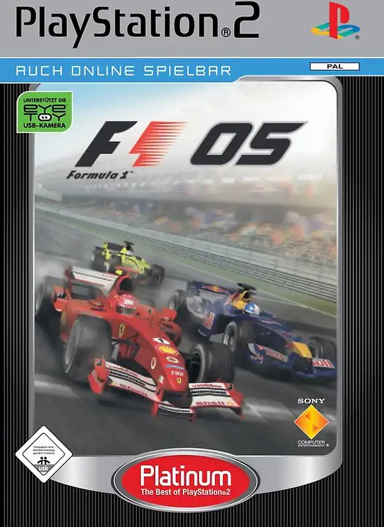 Formula One 05-Platinum Duits (PlayStation 2) Gebruikt van Merkloos