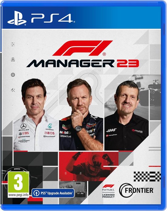 Formule 1 Manager 2023 Spel voor PCconsole van Merkloos