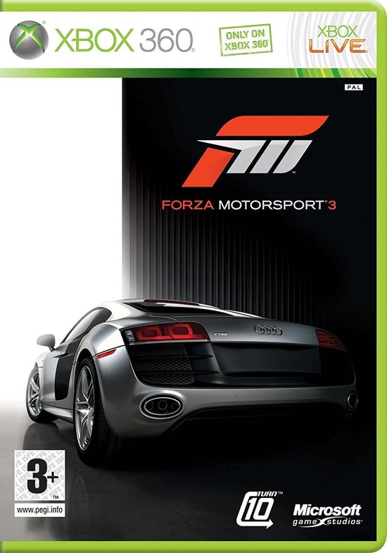 Forza Motorsport 3 van Merkloos