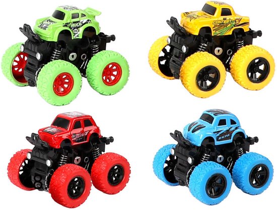 Frictie Monstertruck van Merkloos