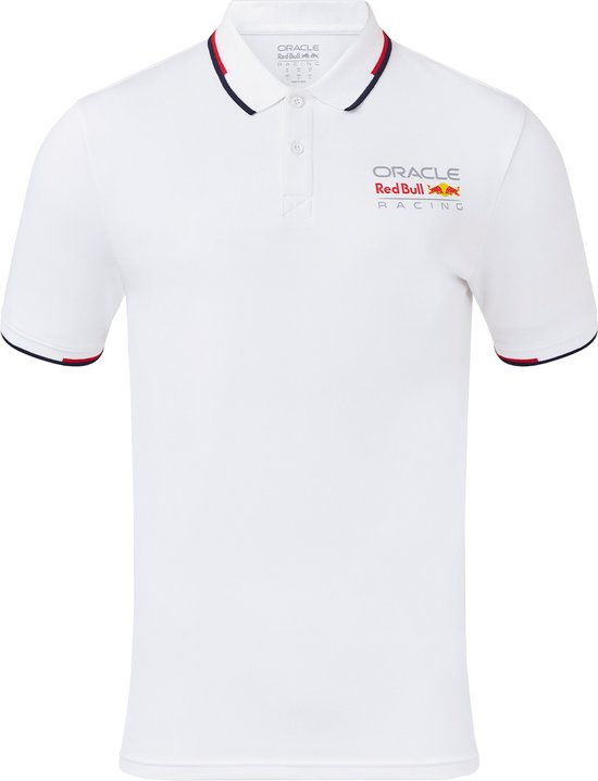 Full colour Logo Polo - Wit - Red Bull Racing XXL - Max Verstappen van Red Bull Racing