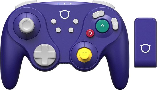 GameCube Controller - Retro Controller - Console Gaming - Hall Effect Joysticks - 22 x 20.4 x 8.5 cm van Merkloos