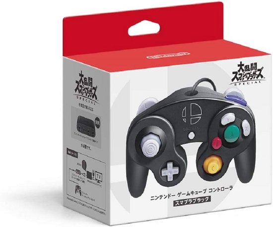 GameCube Controller Zwart voor Smash Bros van Merkloos