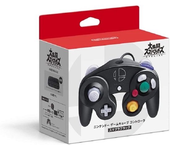 GameCube Controller Zwart voor Smash Bros