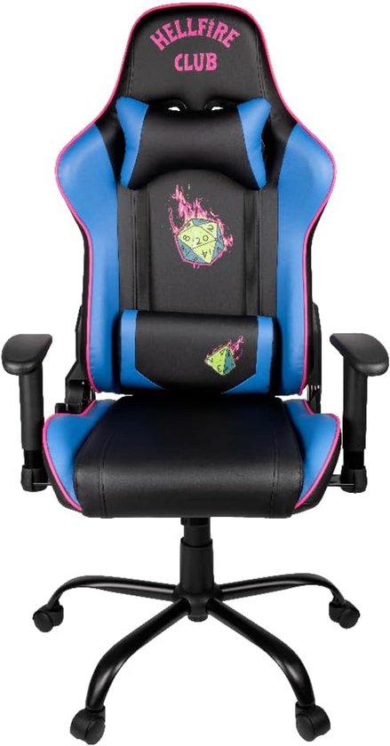Gamestoel - Comfortabele stoel - Langdurig zitten - Verstelbare rugleuning - 205 kg - Zwart