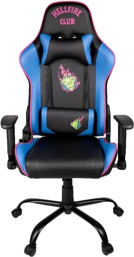 Gamestoel - Comfortabele zitstoel - Voor langdurig zitten - Verstelbare rugleuning - 205 kg - Zwart