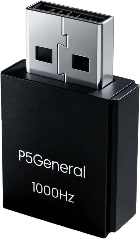 Gaming Adapter - Controller Converter - Snelle Reacties - 1000Hz Latency - Compact Ontwerp - Zwart van Merkloos