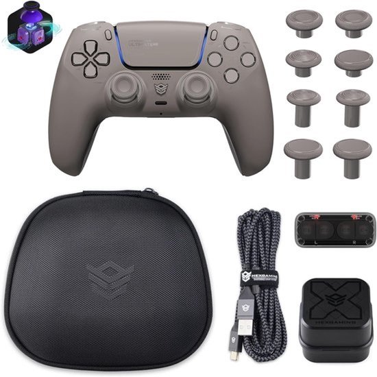 Gaming Controller - Draadloze Gamepad - Competitief Spelen - Hall Effect Joysticks - 16 x 10 x 6 cm