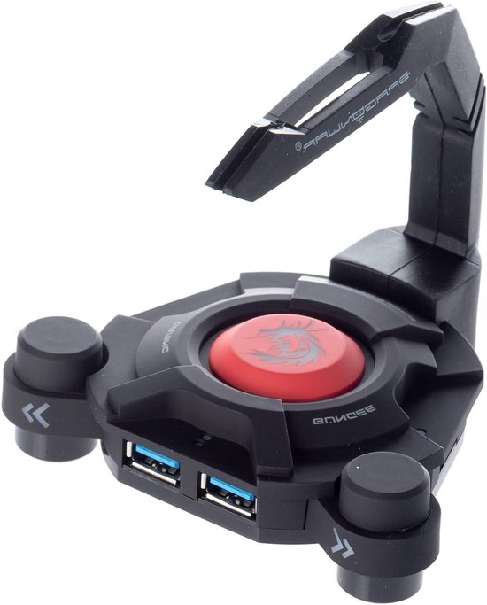 Gaming Kabelhouder - Muis Bungee - Bureau Organisatie - Ingebouwde USB Hub - 20.1 x 15.6 x 150 cm van Merkloos