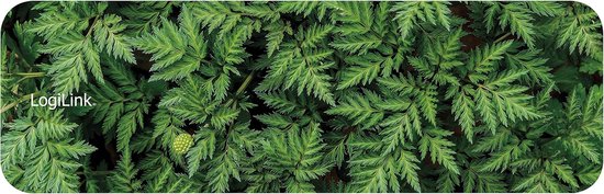 Gaming Keyboard Pad met Smalle Polssteun - Groene Wald-Design