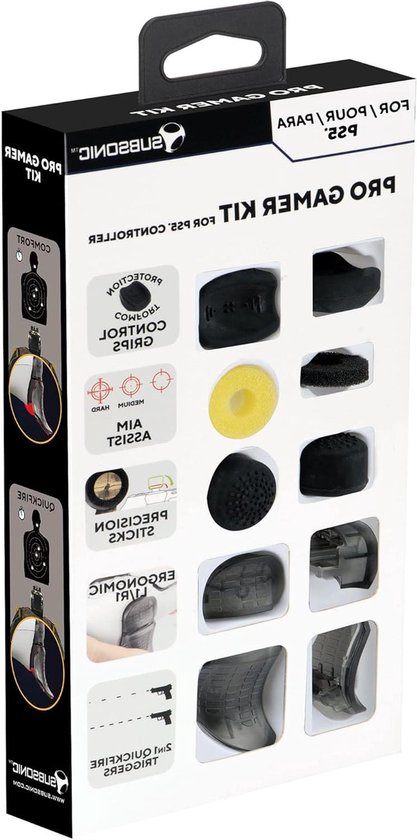 Gaming Kit - Controller Accessoires - Game Prestaties Verbeteren - Specifiek Ontworpen - 7.5 x 23 x 11 cm - Zwart van Merkloos