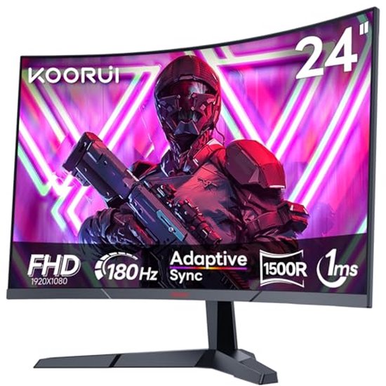 Gaming Monitor 23.6 inch FHD 180Hz VA van Merkloos