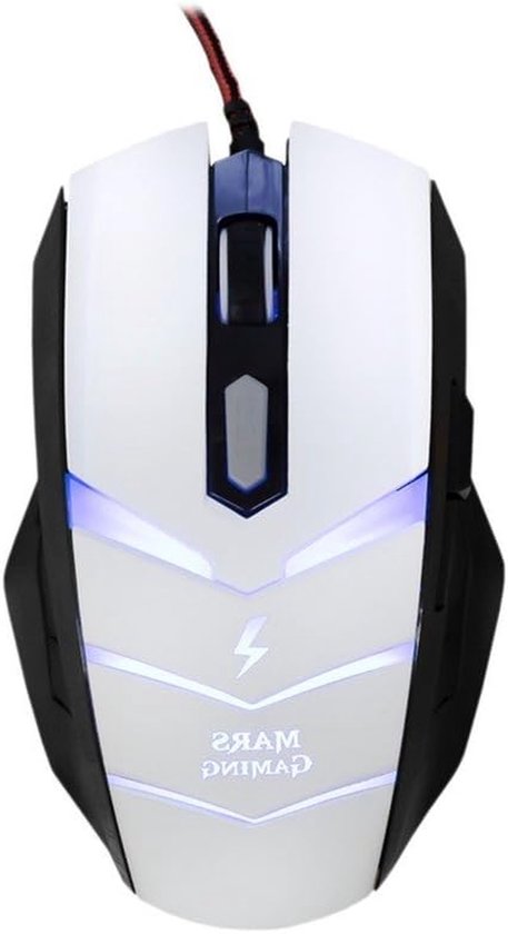 Gaming Muis - Precisie Muis - PC Gaming - 5000 DPI Optisch - 7.2 x 13.5 cm - Zwart