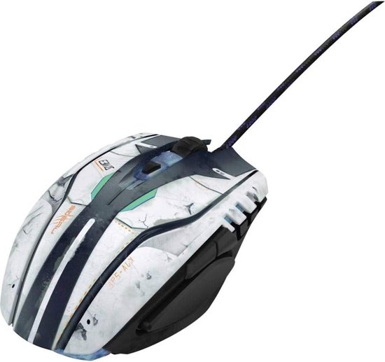 Gaming Muis - Urage Morph - Nauwkeurig Spelen - Verwisselbare Top Cover - 2400 dpi - Meerkleurig