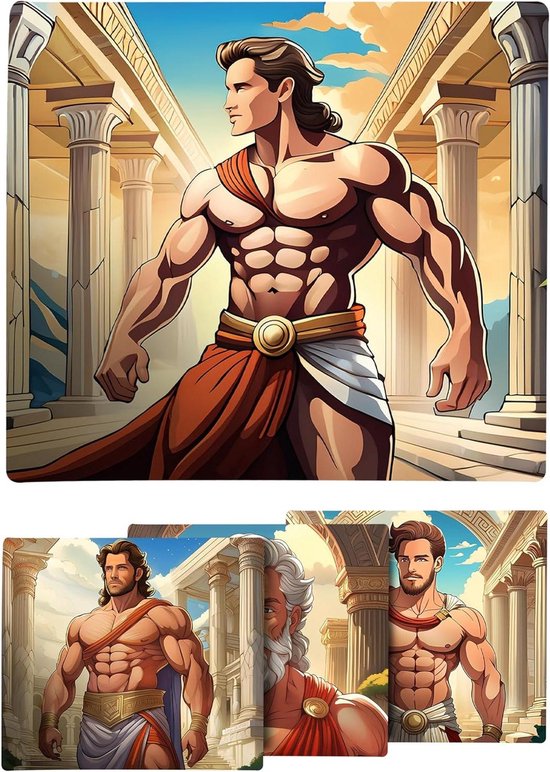 Gaming Muismat - Bureau Onderlegger - Precisie Gaming - Gepersonaliseerd Ontwerp - 450 x 400 mm - Full Color van Merkloos