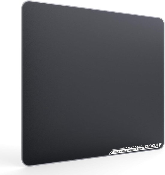 Gaming Muismat - Esports Pad - Precisie Tracking - Gehard Glas - 35x30 cm - Zwart van Merkloos