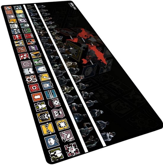 Gaming Muispad XXL 900 x 400 mm, 3 mm Dikke Rubberen Bodem voor Notebook en PC van Sidorenko