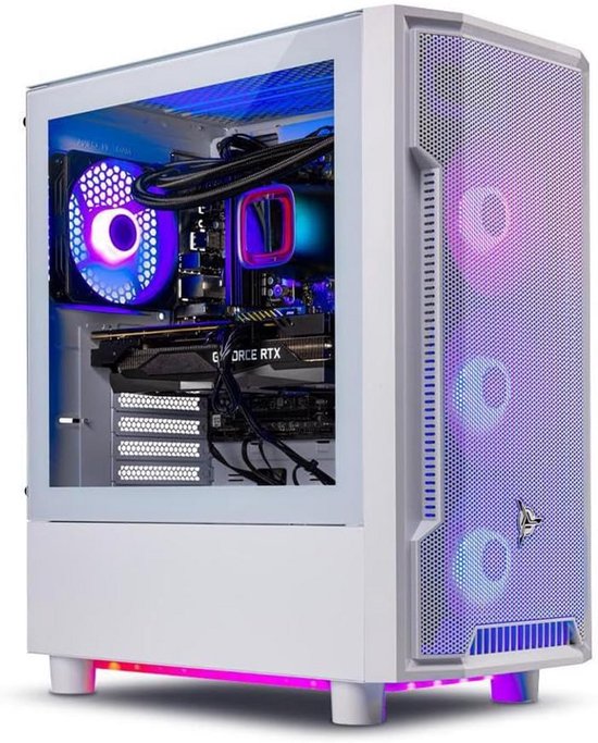 Gaming PC met Ryzen 7 5700X, RTX 4060, 16GB RAM en 1TB NVME - Ideaal voor Ultra Gaming van Merkloos
