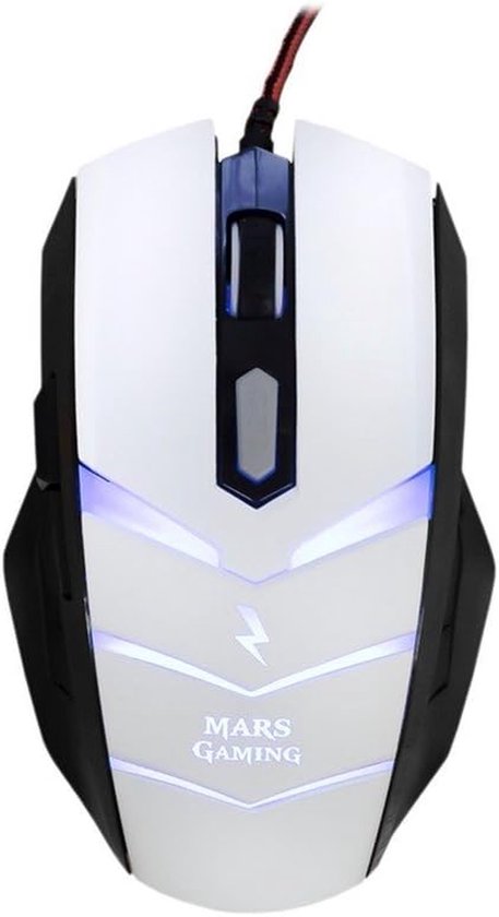 Gaming PC Muis met 5000 DPI, 6 Knoppen en 7 Kleuren LED Verlichting