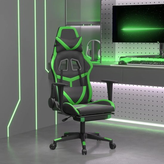 Gaming stoel - Comfort stoel - Ontspannen gamen - Verstelbare rugleuning - N.v.t. - Wit roze