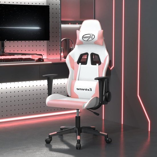 Gaming Stoel - Comfort Stoel - Ontspannen Zitten - Met Massagefunctie - 66.5 x 61 x 127.5 cm