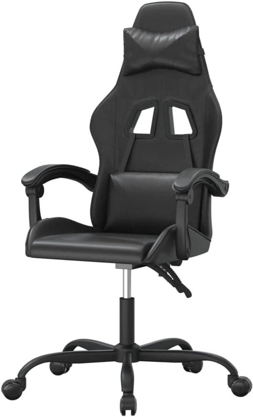 Gaming Stoel - Comfortabele Stoel - Gamen - Verstelbare Rugleuning - 360 Graden Draaibaar - Zwart