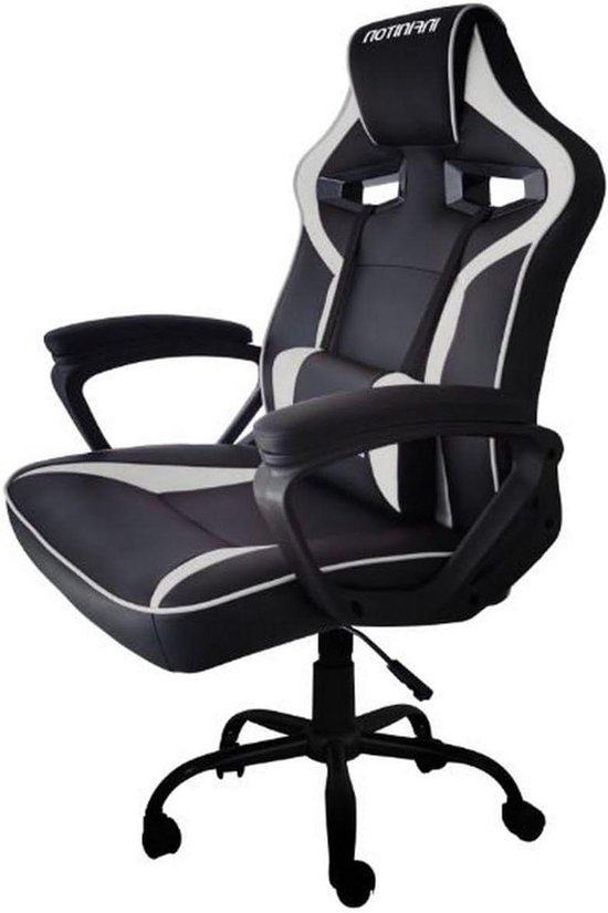 Gaming Stoel - Comfortabele Stoel - Langdurig Zitten - Verstelbare Rugleuning - Grande - Zilver Grijs