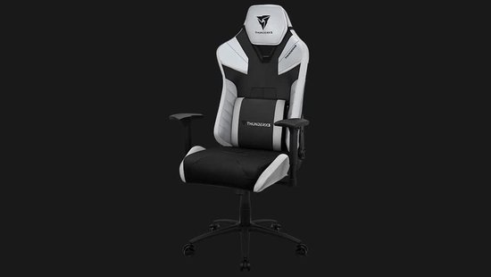 Gaming Stoel - Comfortabele Zetel - Langdurig Zitten - Ademend Air Tech - 55 x 60 x 143 cm - Wit