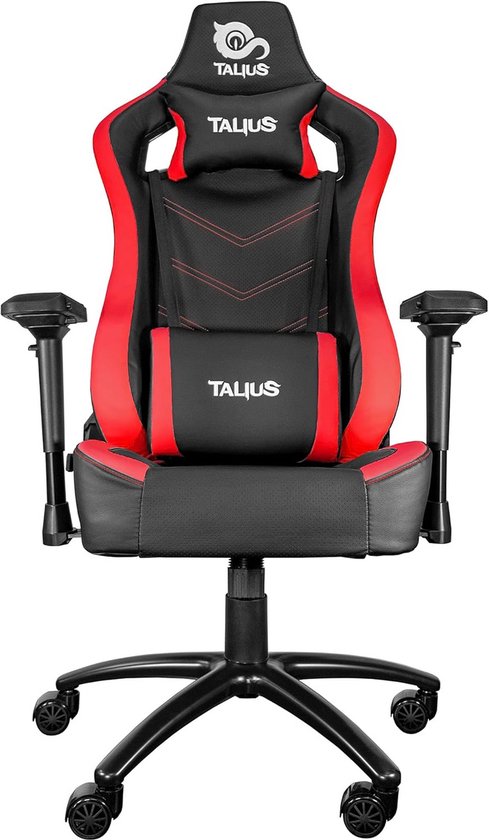 Gaming Stoel - Comfortabele Zetel - Langdurig Zitten - Verstelbare Armsteunen - 120 kg Belasting - Rood