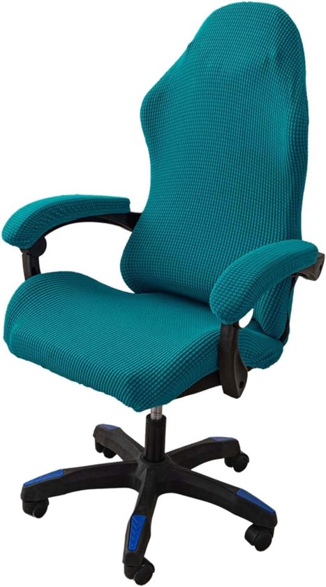 Gaming Stoel Covers 4 Pack - Wasbaar - Donkergroen - Anti-slip met Rits - Bescherming en Comfort - ShopVlot