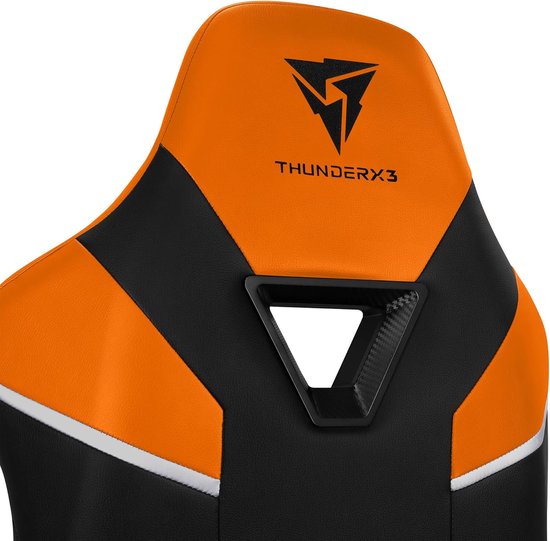 Gaming Stoel - Ergonomische Stoel Buretstoel - Comfortabel Gamen - AIR Technologie - 66 x 70 x 125 cm - Oranje