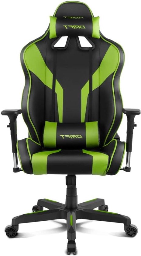 Gaming Stoel - Race Stoel Computerstoel - Comfortabel Gamen - Verstelbare 3D Armleuningen - 65 x 52 x 135 cm