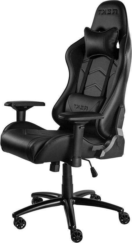 Gaming Stoel - Speelstoel Bureau Stoel - Comfortabel Gamen - 180 Graden Verstelbaar - Tot 150 kg - Zwart