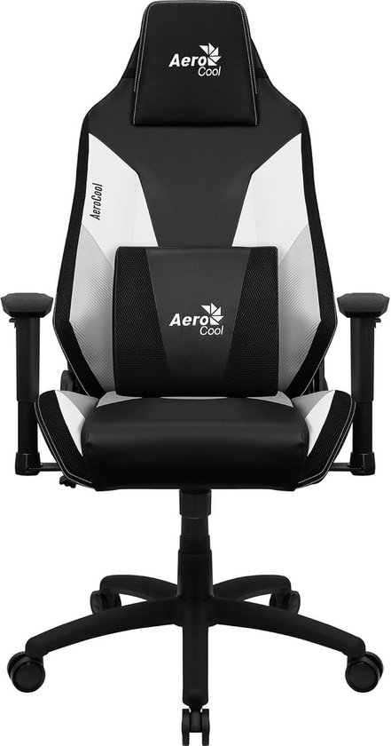 Gaming Stoel Wit met Air Tech Ventilatie en Verstelbare Armleuningen van Merkloos
