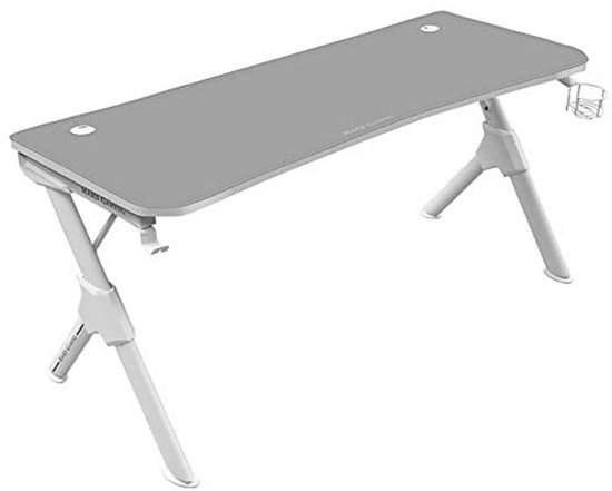 Gaming Tafel 140cm met Hoofdtelefoon- en Drankhouders, Ideaal voor Gaming Setup van Merkloos