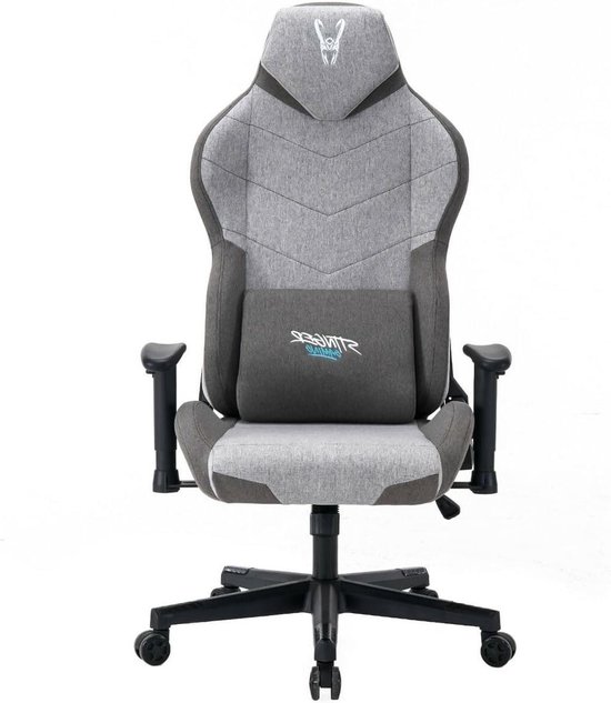 Gamingstoel - Race stoel - Comfortabel gamen - Vuilafstotende stof - 137 x 67 x 67 cm - Licht
