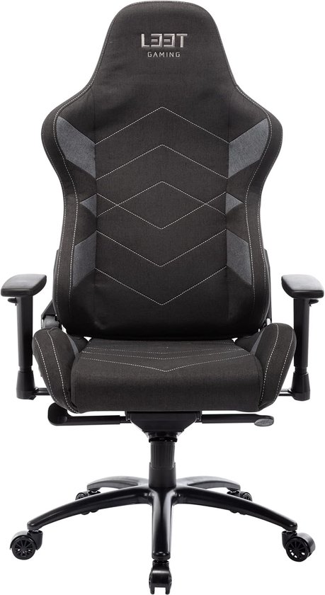 Gamingstoel - Speelstoel - Comfortabel gamen - Ergonomisch koudschuim - Normaal - Donkergrijs