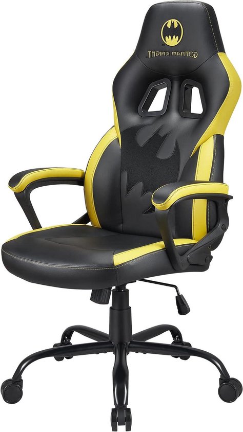 Gamingstoel XL - Ergonomische stoel - Comfortabel gamen - Kuipstoel design - 68 x 64 x 129 cm - Zwart
