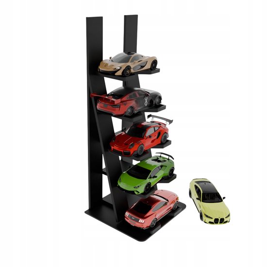 Garage Organizer voor Speelgoedauto's - Display & Opslag van Onever