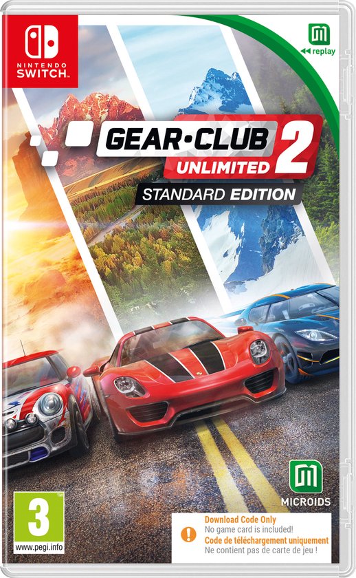 Gear.Club Unlimited 2 (Code in a Box) - Switch van Merkloos