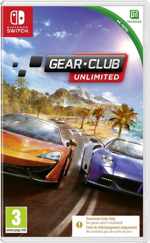 Gear.Club Unlimited - Switch (Code in a Box) van Microids