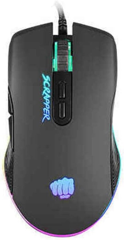 Geavanceerde Gaming Muis USB 6400 DPI met 7 Knoppen en RGB Verlichting van Merkloos