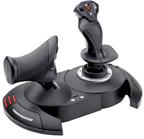 Geavanceerde Joystick met Throttle voor PC - Verstelbare Basis en Programmeerbare Knoppen voor Vliegtuig- en Vluchtsimulators van Logitech