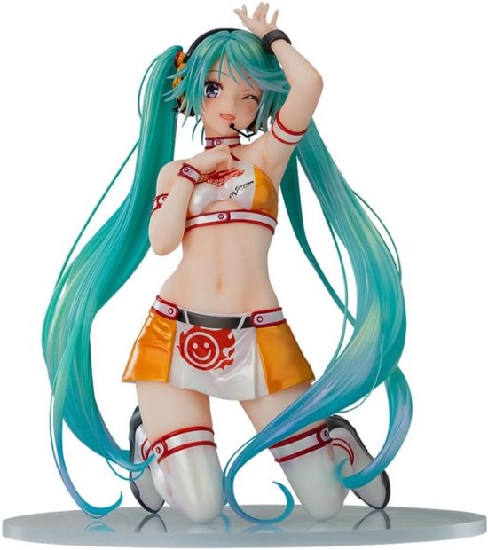 Gedetailleerde Racing Miku 2010 Figuur 18 cm - Hatsune Miku GT Project van Merkloos
