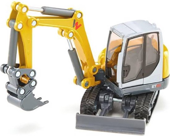 Gele Rups Excavator Speelgoedmodel van Caterpillar
