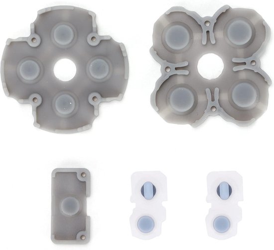 Geleidende Rubber Knoppen Pad Vervangingsonderdeel voor PS5 Controller – Siliconen Reparatieset